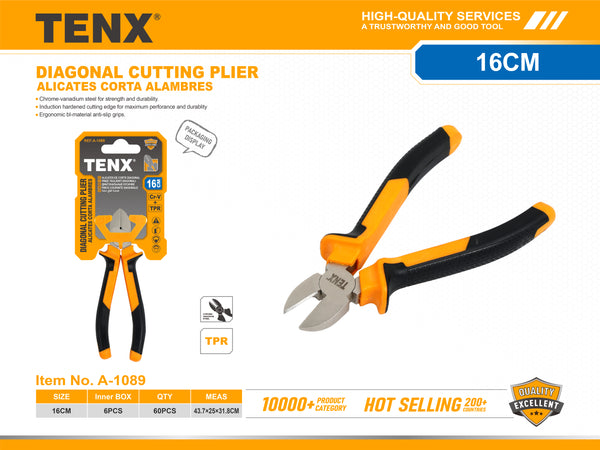 Diagonal Cutting Plier – 16 cm