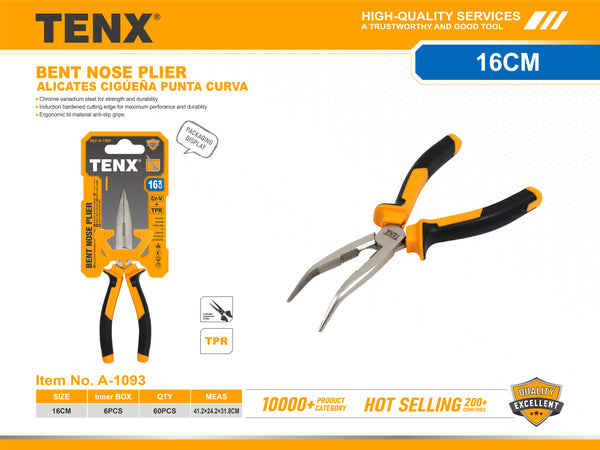 Bent Nose Plier – 16 cm