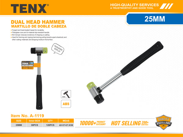 Dual Head Hammer – 25MM