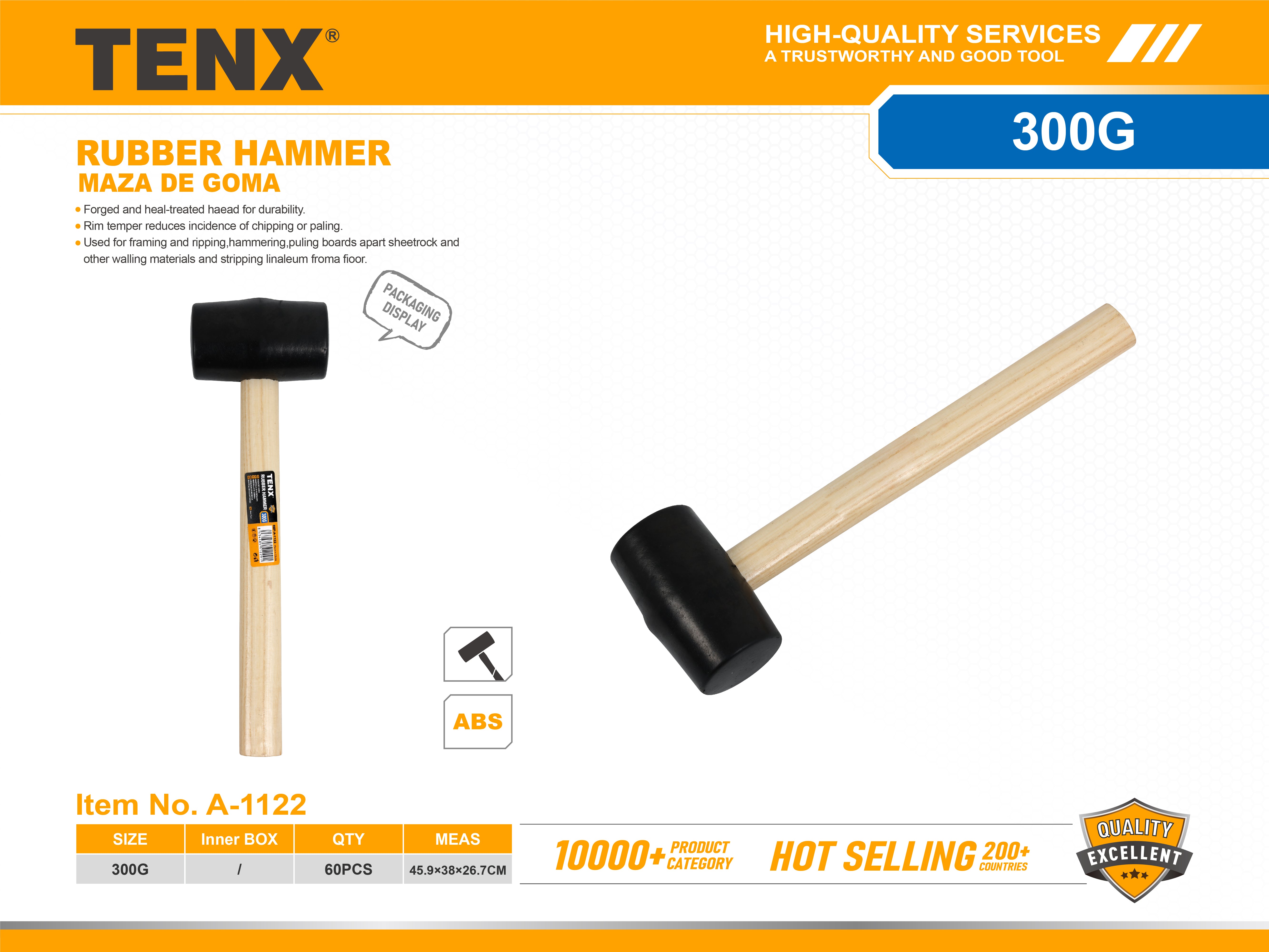 Rubber Hammer – 300G