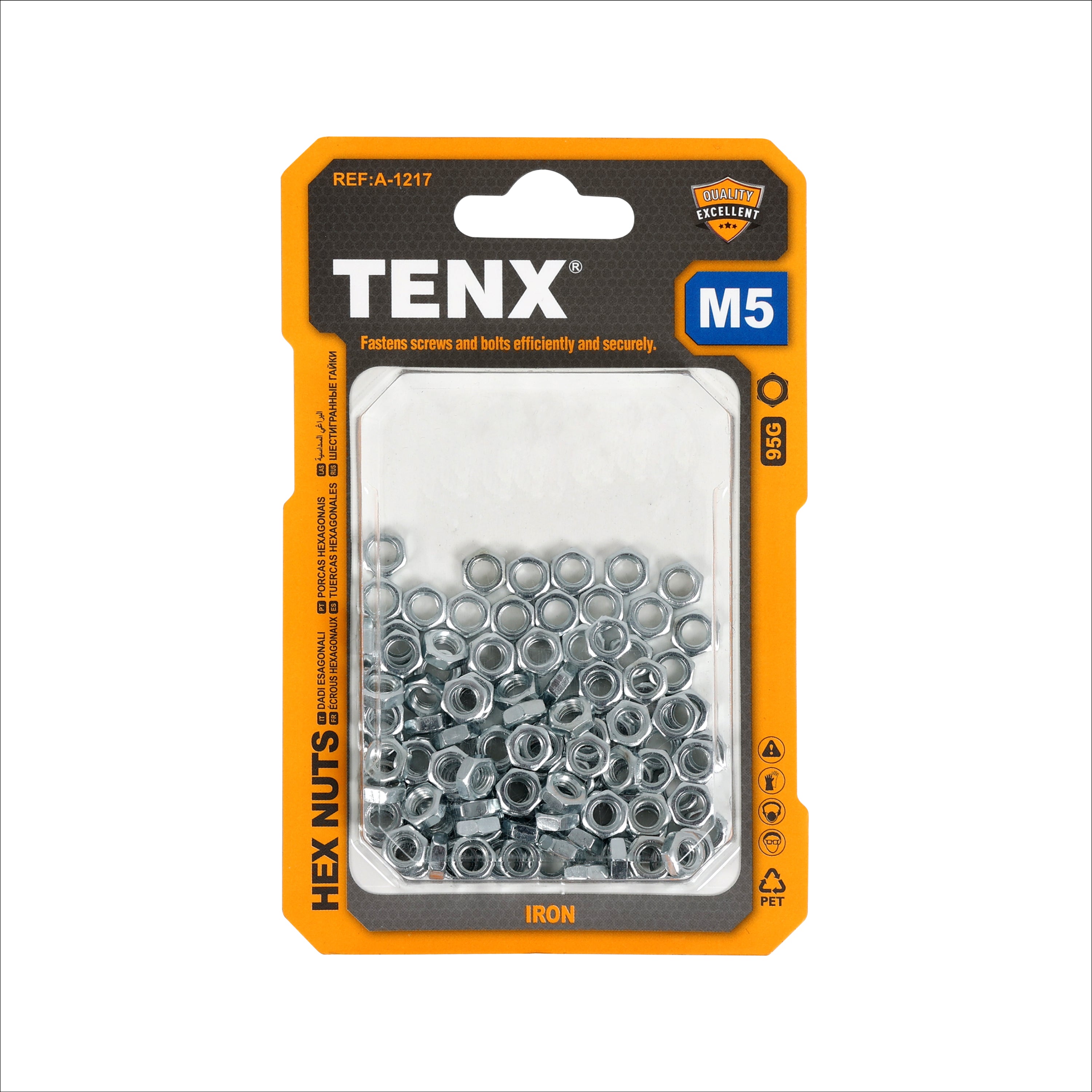 Hex Nuts – M5