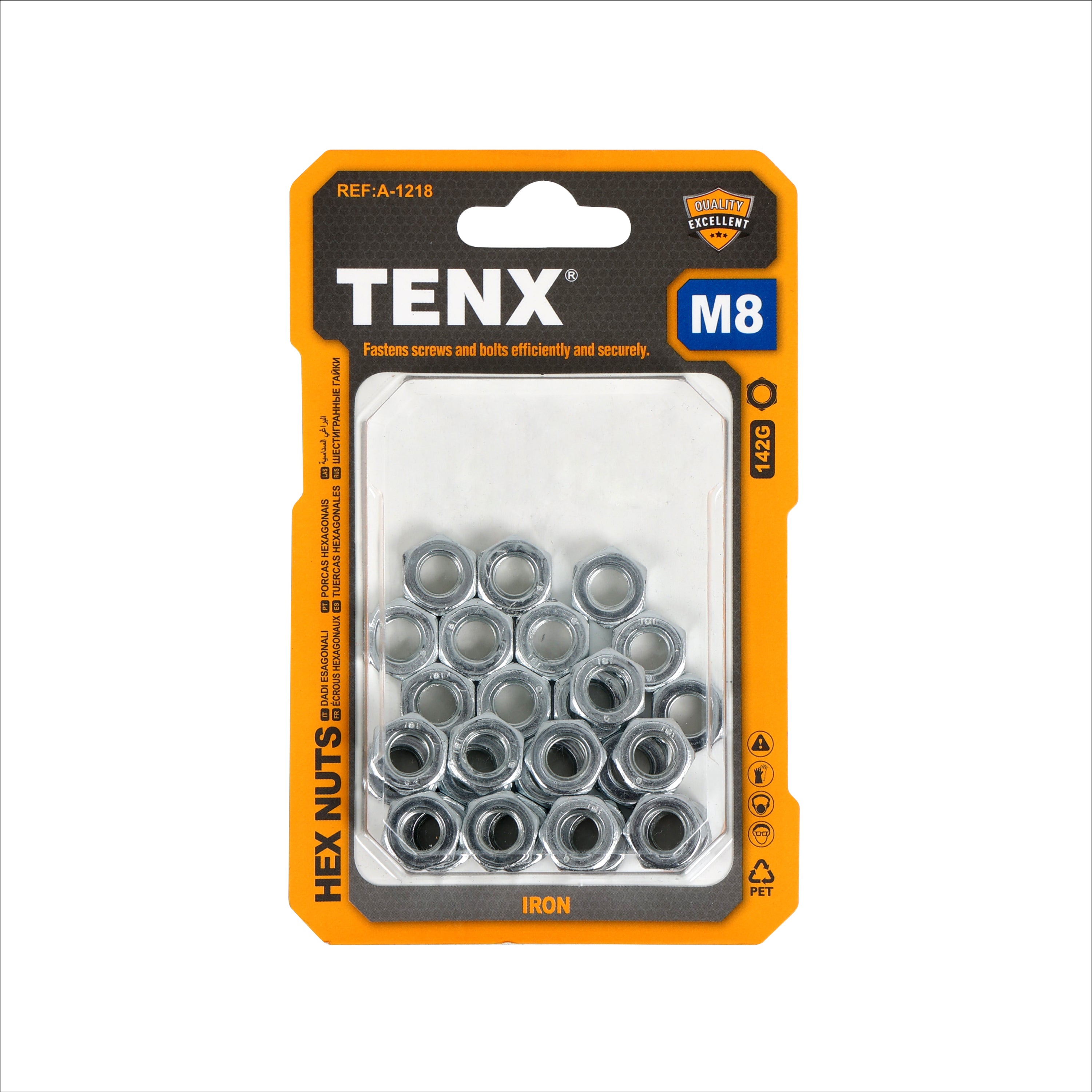 Hex Nuts – M8