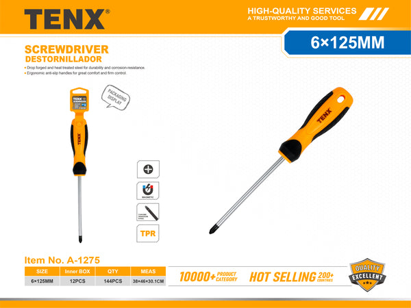 Screwdriver – 6×125MM