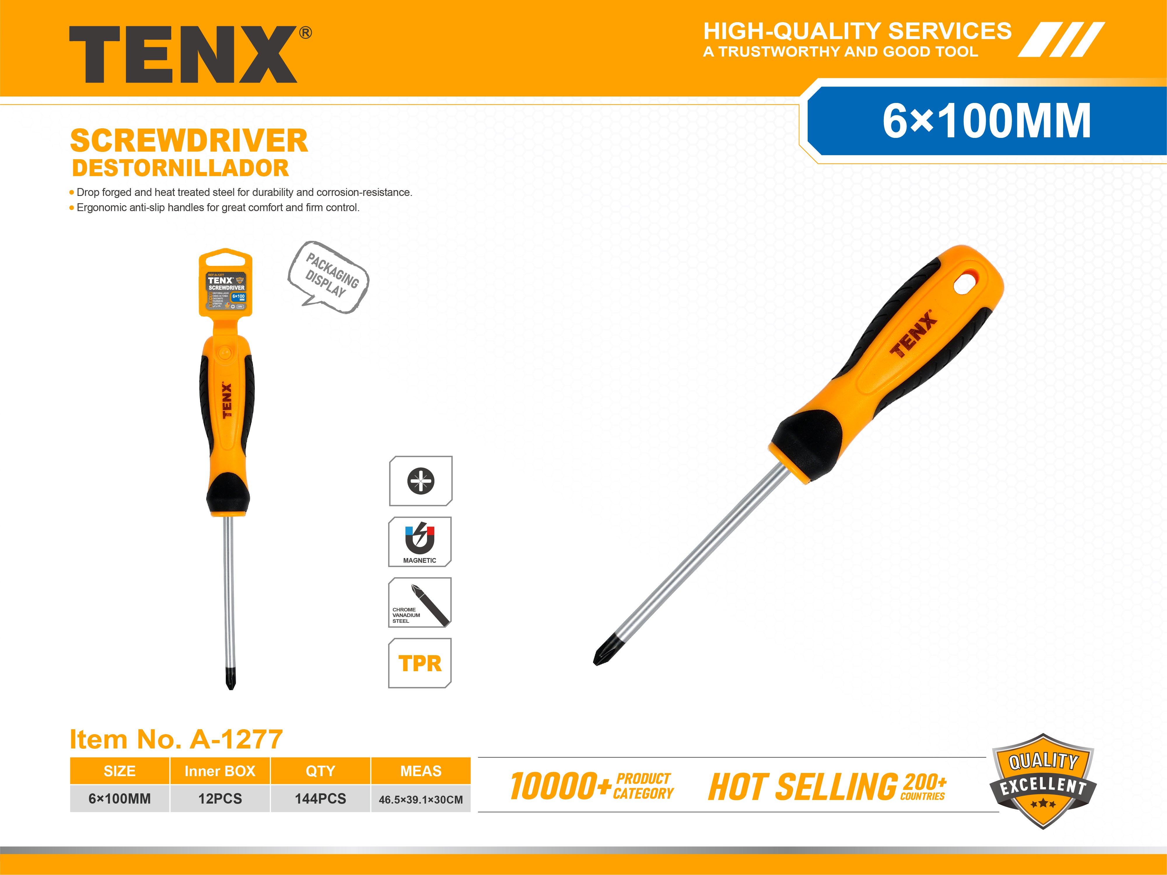 Screwdriver – 6×100MM