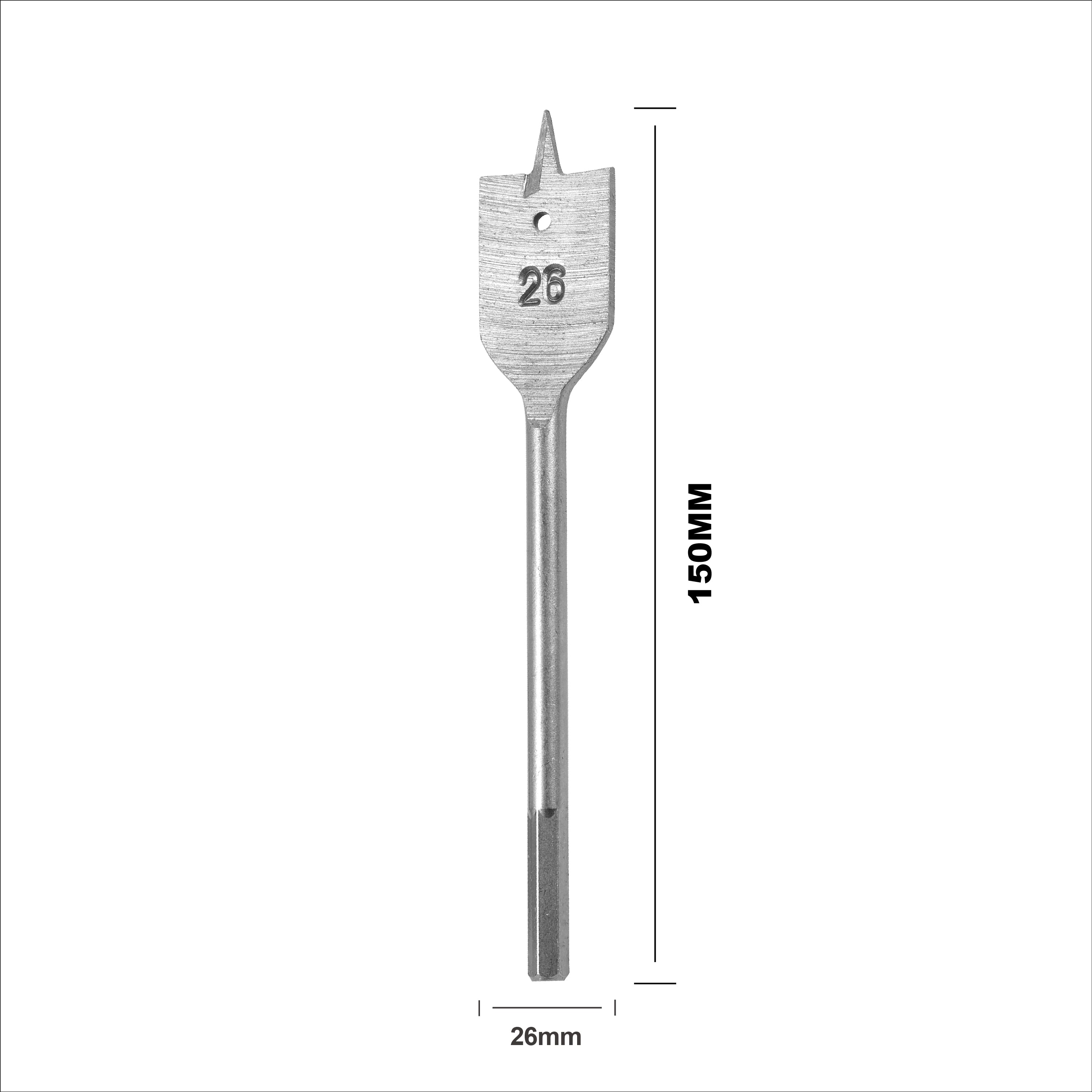 Flat Drill Bit – 26MM