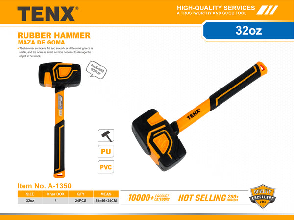 Rubber Hammer – 32oz