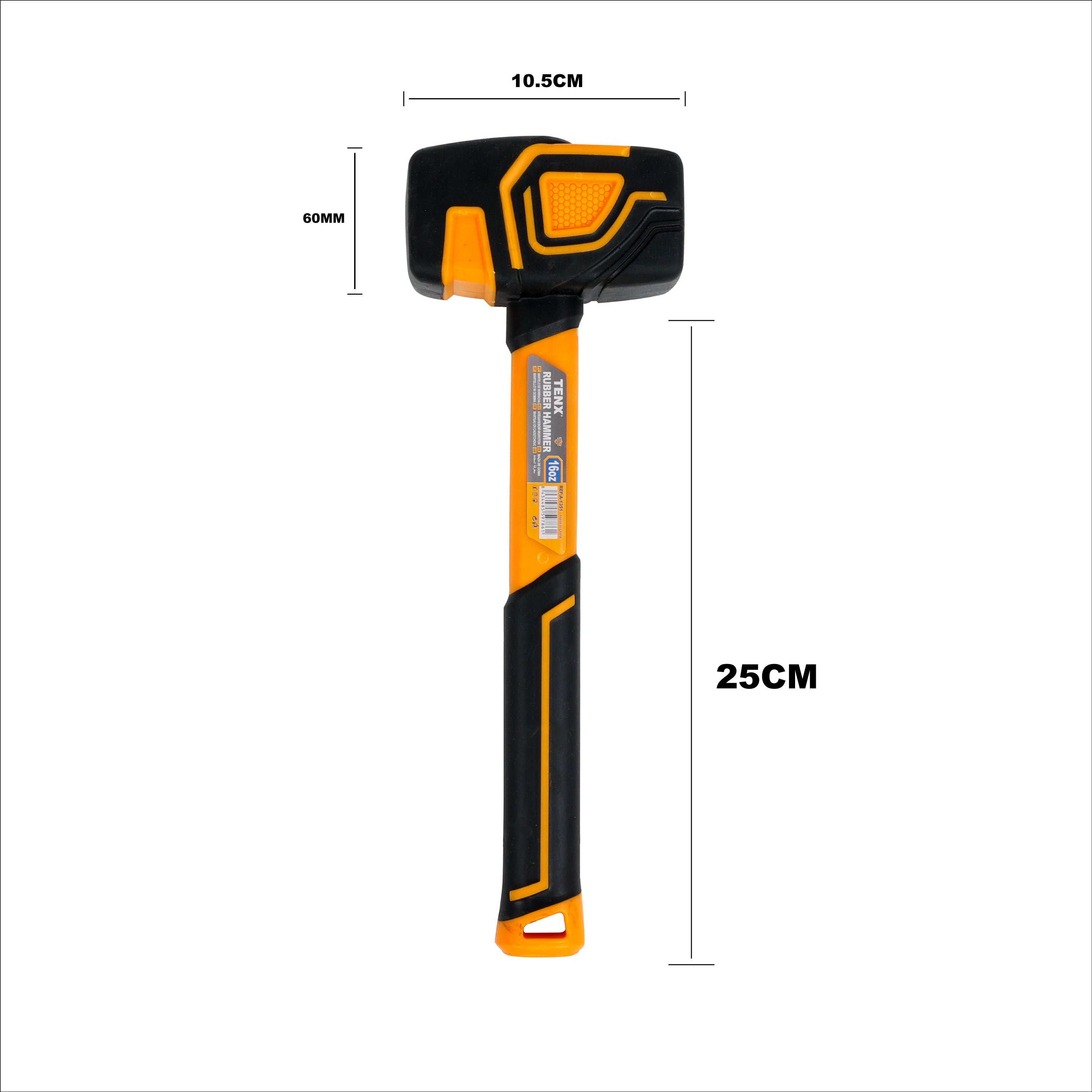 Rubber Hammer – 16oz