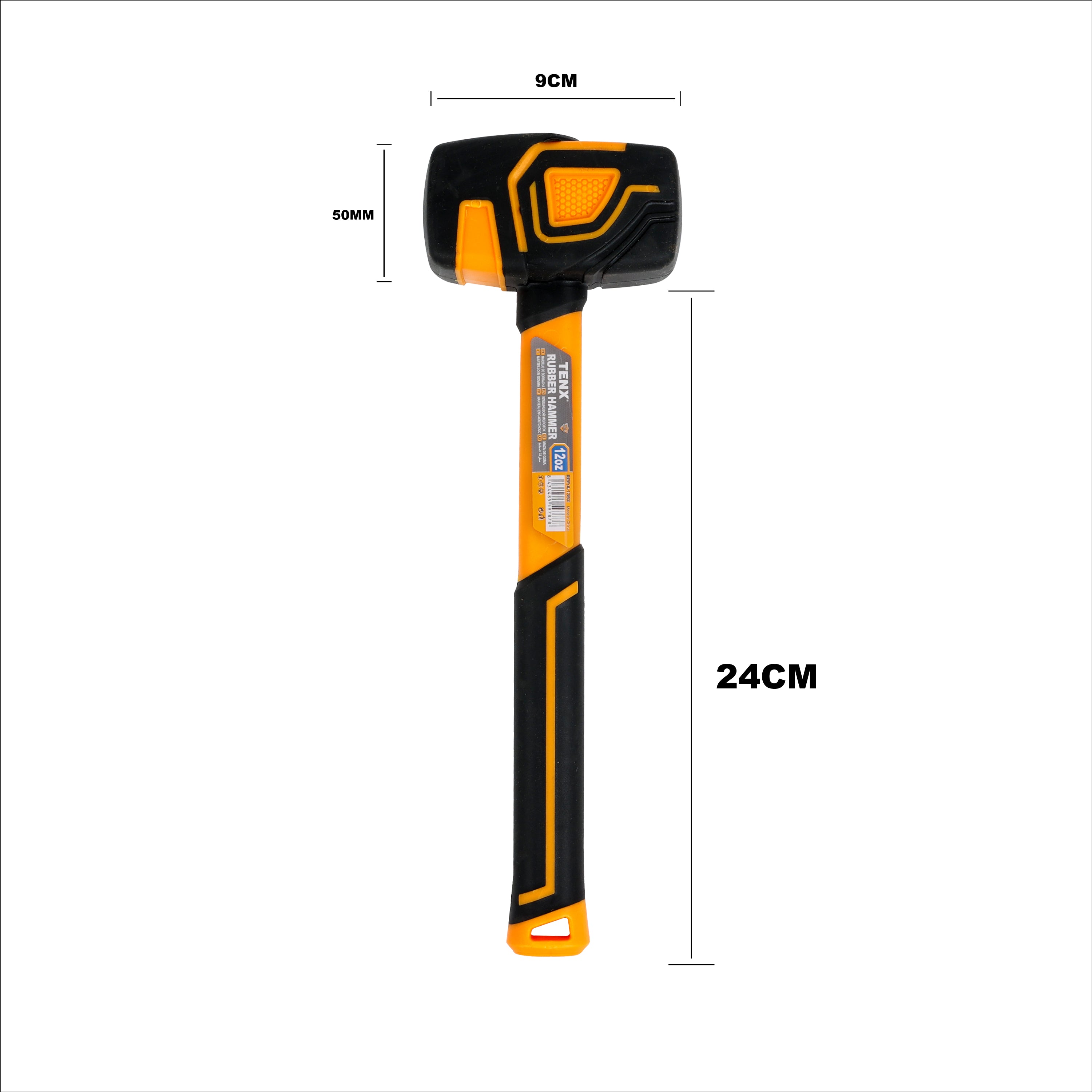 Rubber Hammer – 12oz