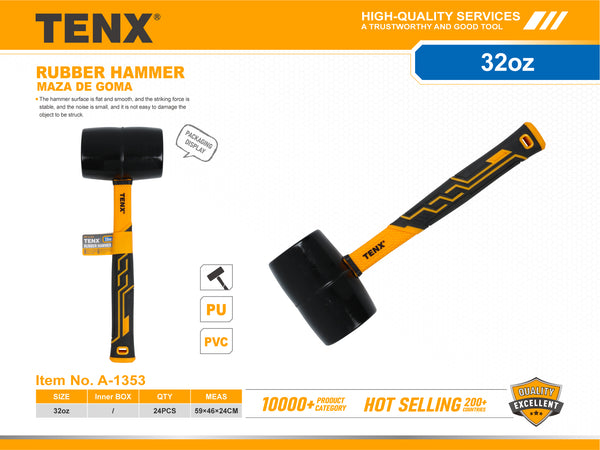 Rubber Hammer – 32oz