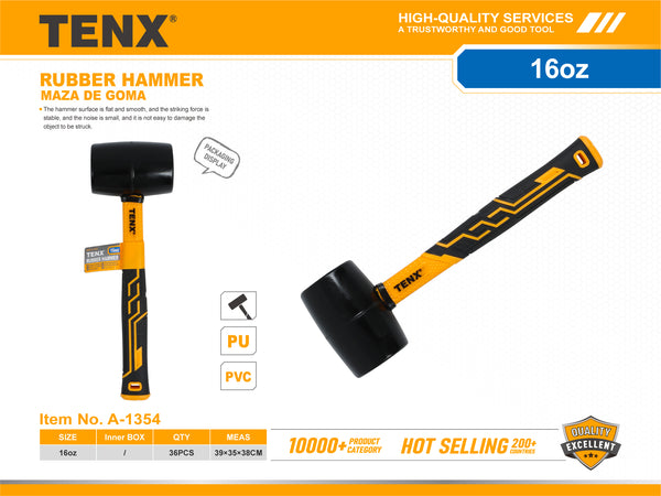 Rubber Hammer – 16oz