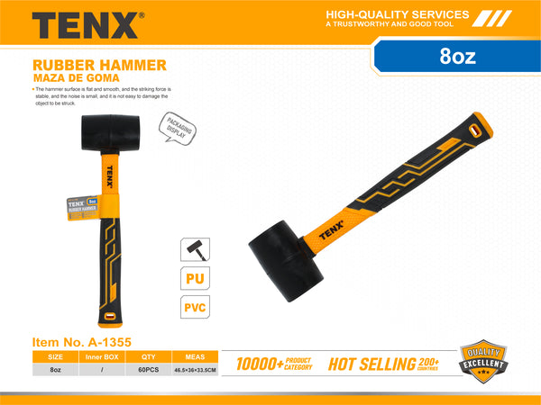 Rubber Hammer – 8oz