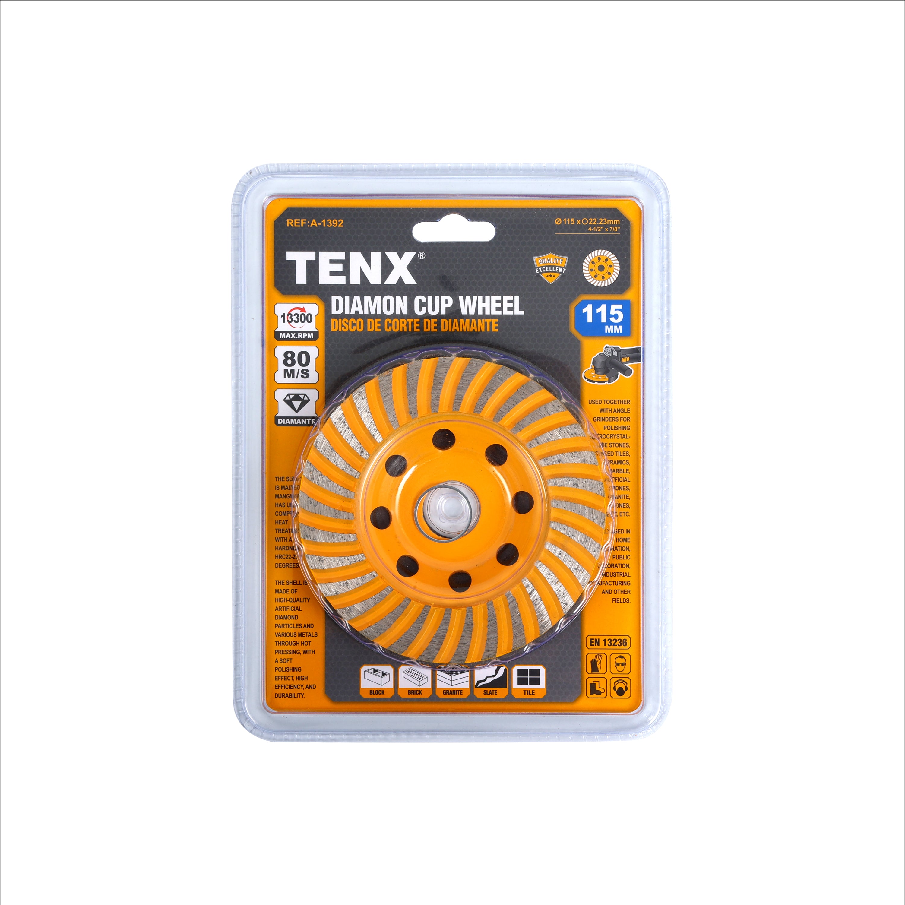Diamond Cup Wheel – 115MM
