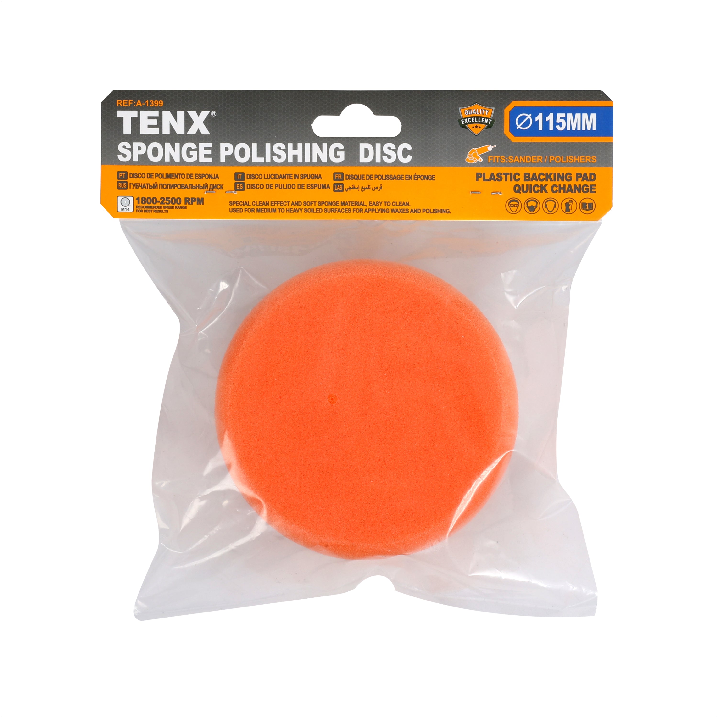 Sponge Polishing Disc – 115 mm