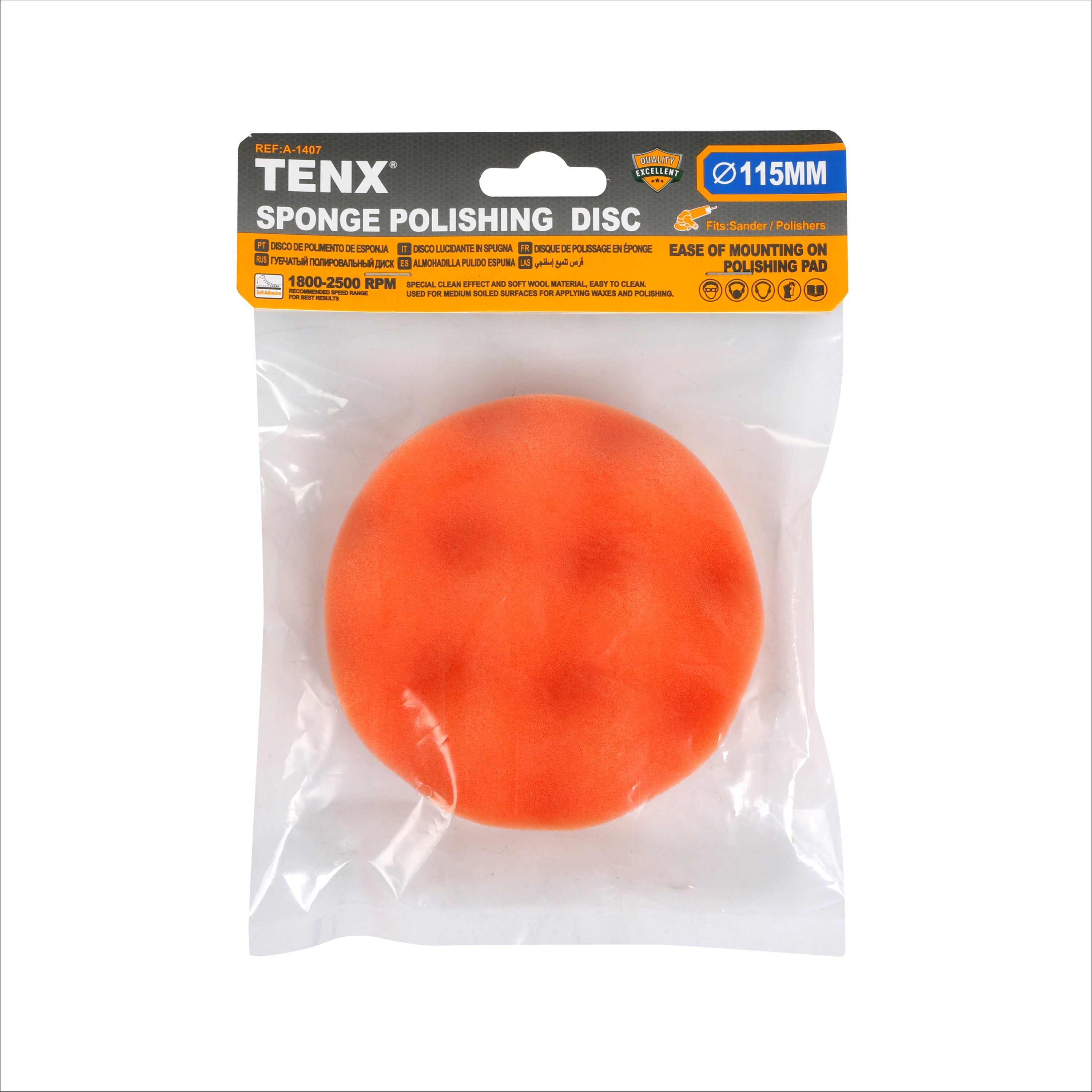 Sponge Polishing Disc – 115 mm