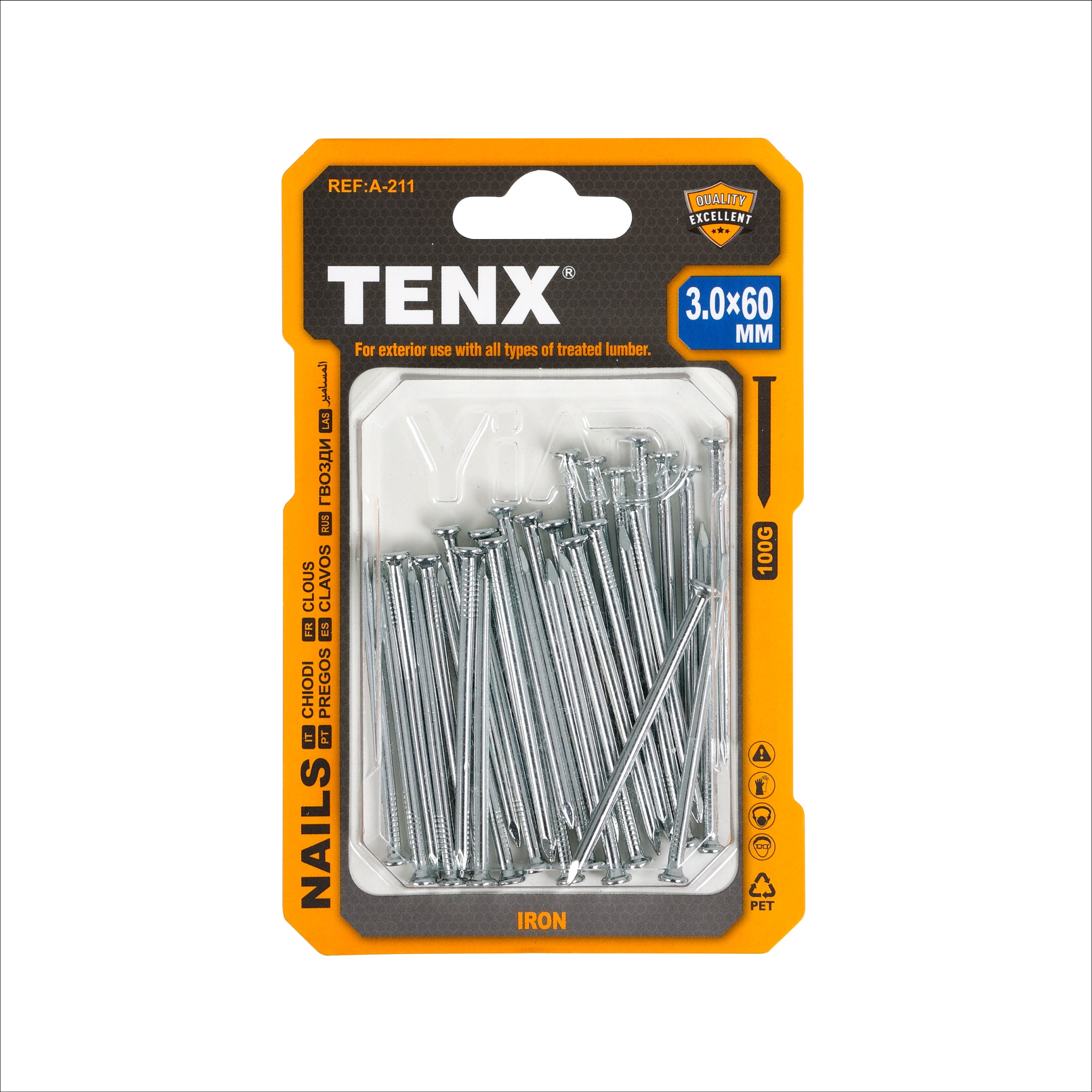 Nails – 3.0 × 60 mm