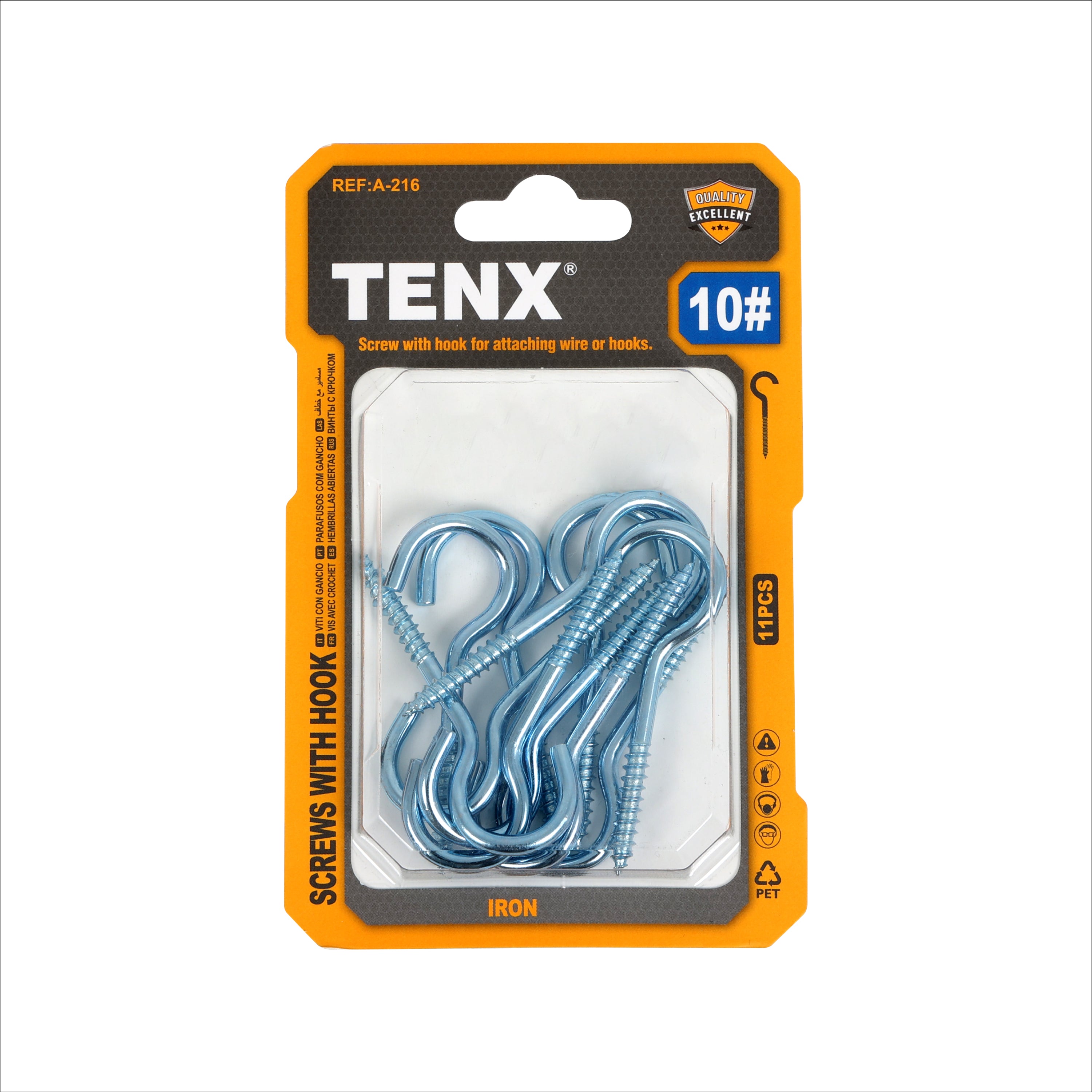 Screws with Hook – 10#