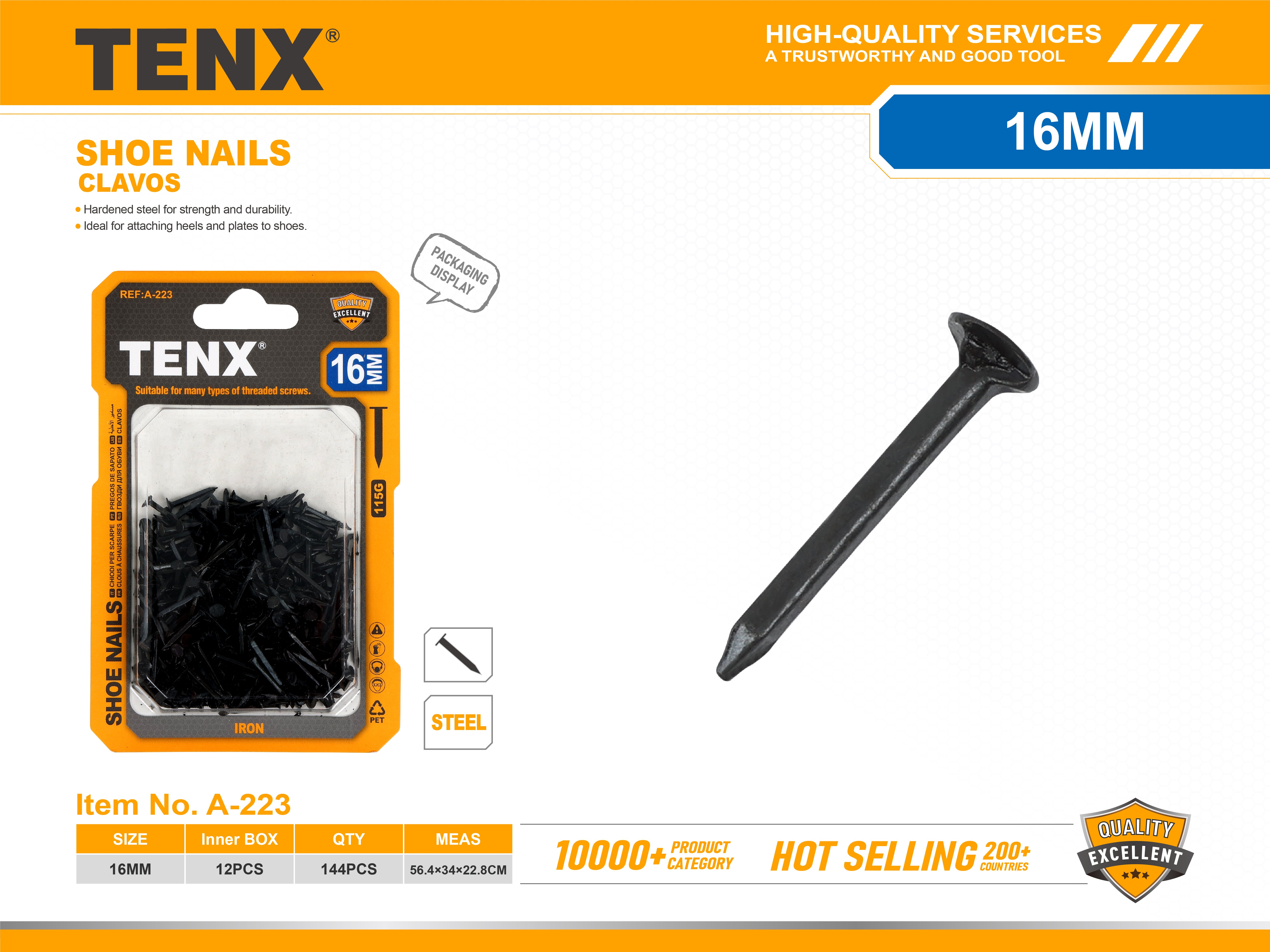 Shoe Nails – 16 mm