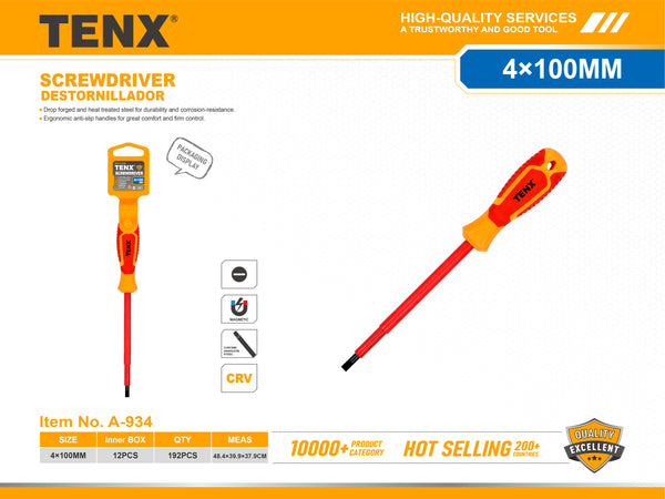 Screwdriver – 4 × 100 mm