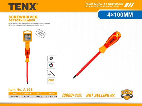 Screwdriver – 4 × 100 mm